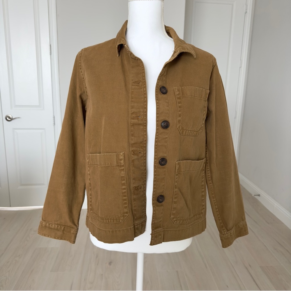 Garment-Dyed Ashwood Chore Coat